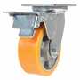 Vestil CST-VE-5X2PUA-SWTB Poly Swivel Total Brake 5x2 990lb