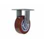 Vestil CST-VE-5X2PUP-R Poly Rigid Caster 5x2 .7K Maroon