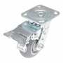 Vestil CST-VE-5X2TPR-SWTB Rubber Swivel Total Brake 5x2 551lb