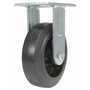 Vestil CST-VE-6X2MR-R Rubber Rigid Caster 6x2 507lb Bk
