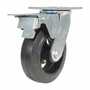 Vestil CST-VE-6X2MR-SWTB Rubber Swivel Total Brake 6x2 507lb