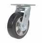 Vestil CST-VE-6X2MRA-S Rubber Swivel Caster 6x2 771lb Bk