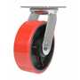 Vestil CST-VE-6X2PU-S Poly Swivel Caster 6x2 1232lb Red