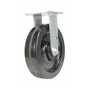 Vestil Phenolic Rigid Caster 8 in, x 2 in, 1250 Lb. Cap, Black