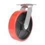 Vestil CST-VE-8X2PU-S Poly Swivel Caster 8x2 1474lb Red