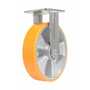 Vestil CST-VE-8X2PUA-R Poly Rigid Caster 8x2 1543lb Orange