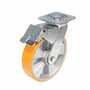 Vestil CST-VE-8X2PUA-SWTB Poly Swivel Total Brake 8x2 1543lb