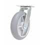 Vestil CST-VE-8X2TPR-S Rubber Swivel Caster 8x2 705lb Gray