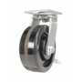 Vestil CST-VE-8X3PH-4PSL Phenolic Swivel 4-Posi Lock 8x3 Bk