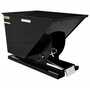 Vestil D-100-HD-BLK-SG HD Hopper 1 CbYd SG Black