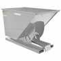Vestil HD Hopper 1 CbYd Silver