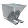 Vestil No Bump LD Hopper 1 CbYd Silver