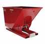 Vestil D-100-LD-SR LD Hopper 1 CbYd Soda Red