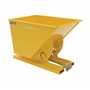 Vestil D-100-LD-YEL LD Hopper 1 CbYd Yellow