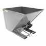 Vestil HD Hopper 2 CbYd Battleship Gray