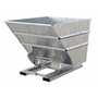 Vestil D-200-HD-NB-GAL No Bump HD Hopper 2CbYd Galvanized