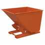 Vestil No Bump HD Hopper 2CbYd Orange