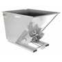 Vestil HD Hopper 2 CbYd Silver