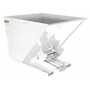Vestil D-200-HD-WHT HD Hopper 2 CbYd White