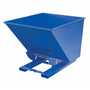 Vestil D-200-MD-NB No Bump MD Hopper 2CbYd Blue