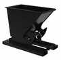 Vestil No Bump HD Hopper .25CbYd SG Black