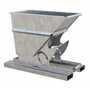 Vestil No Bump HD Hopper .25CbYd Galv
