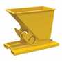Vestil No Bump HD Hopper .25CbYd Yellow