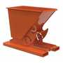 Vestil No Bump MD Hopper .25CbYd Orange
