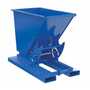 Vestil No Bump MD Hopper .25CbYd Blue