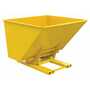 Vestil HD Hyd Hopper 2.5 CbYd Yellow