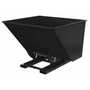 Vestil No Bump HD Hopper 2.5CbYd SG Black