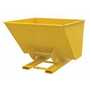 Vestil No Bump HD Hopper 2.5CbYd Yellow