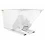 Vestil D-250-MD-WHT MD Hopper 2.5 CbYd White
