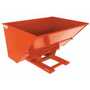 Vestil HD Hyd Hopper 3 CbYd Orange