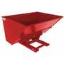 Vestil HD Hyd Hopper 3 CbYd Red