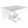 Vestil HD Hyd Hopper 3 CbYd White