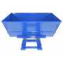Vestil HD Hyd Hopper 3 CbYd Blue