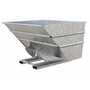Vestil D-300-HD-NB-GAL No Bump HD Hopper 3CbYd Galv