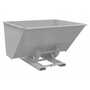 Vestil D-300-HD-NB-GY-MG No Bump HD Hopper 3CbYd Machine