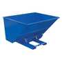 Vestil D-300-LD-NB No Bump LD Hopper 3CbYd Blue