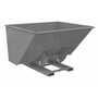 Vestil No Bump MD Hopper 3CbYd BS Gray