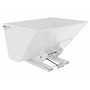 Vestil D-300-MD-WHT MD Hopper 3 CbYd White
