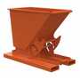 Vestil No Bump HD Hopper .33CbYd Orange