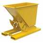 Vestil No Bump HD Hopper .33CbYd Yellow
