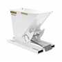 Vestil D-33-HD-WHT HD Hopper .33 CbYd White