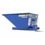 Vestil Self Dumping Hopper .33 Cubic Yards 2,000 lb. Capacity Blue