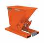 Vestil LD Hopper .33 CbYd Orange