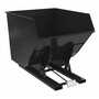 Vestil D-350-HD-BLK-SG HD Hopper 3.5 CbYd SG Black