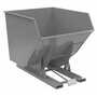 Vestil HD Hopper 3.5 CbYd Battleship Gray