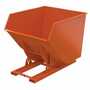 Vestil No Bump HD Hopper 3.5CbYd Orange